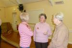 Jenny Berry, Steph Newbury and Christine Edwards assess the situation.