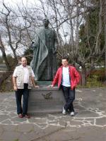 The 2 presidents with the last Emperor of Austria in Monte