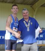 Mens Marathon winner