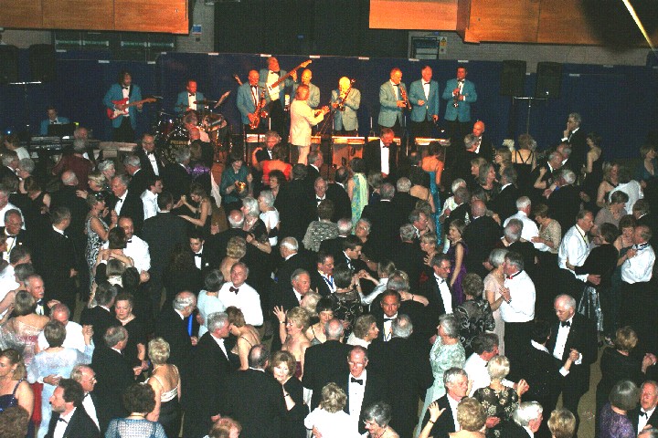 The masked ball - most masks now removed