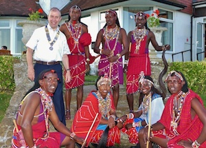 Bexhill's Maasai warriors