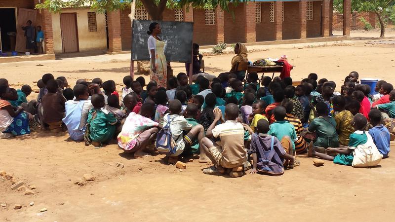 Malawi Classrooms Build - The Outdoor classroom