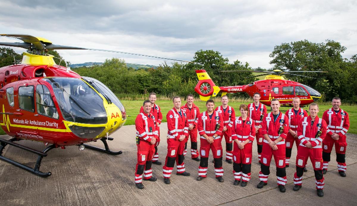 Midlands Air Ambulance flight teams