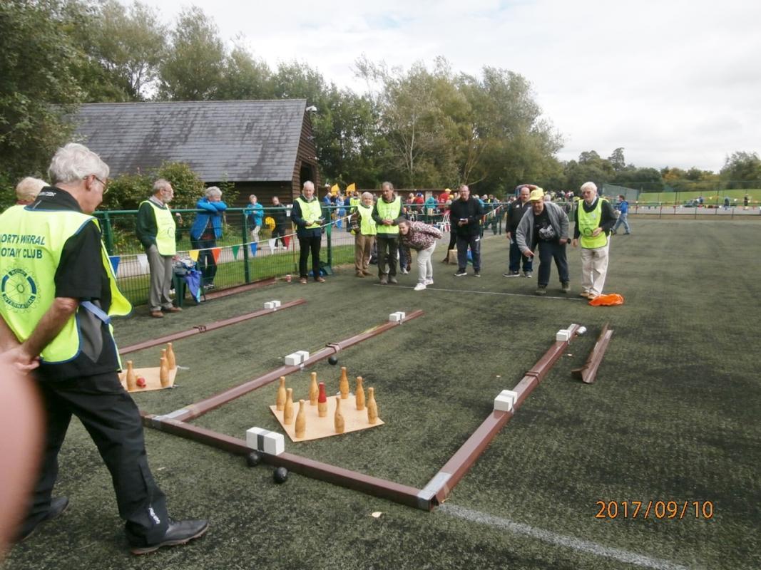 Rotary Club of Tarporley supporting the Disability Games