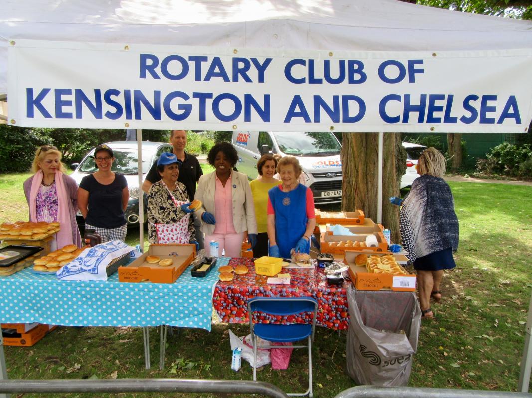 Our stand at a Borough children’s PlayDay
.