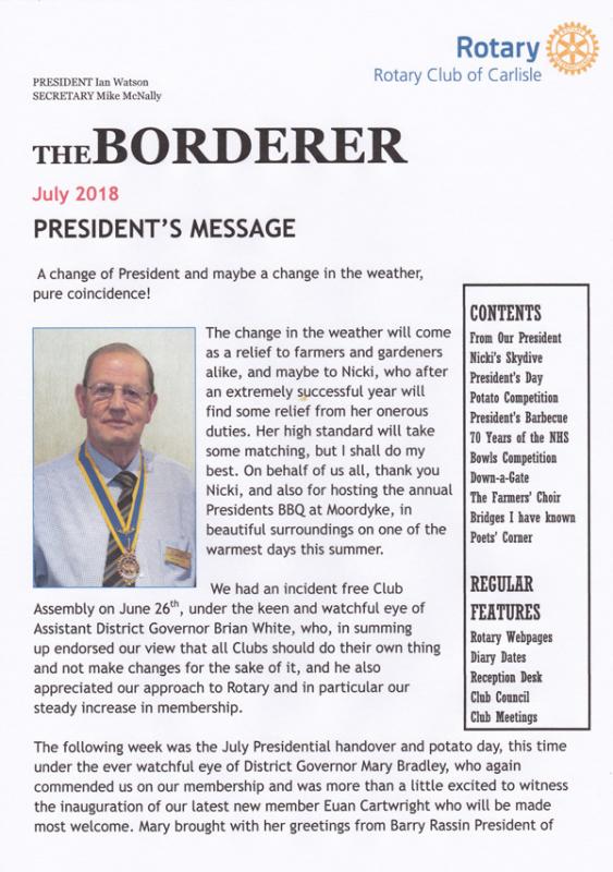 The Borderer - August 2018