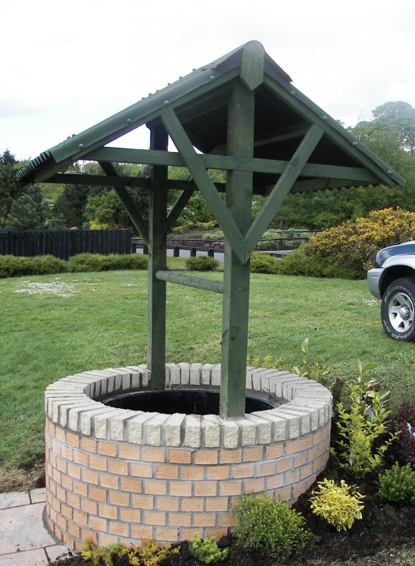 Our Wishing Well in the James Hamilton Heritage Park
