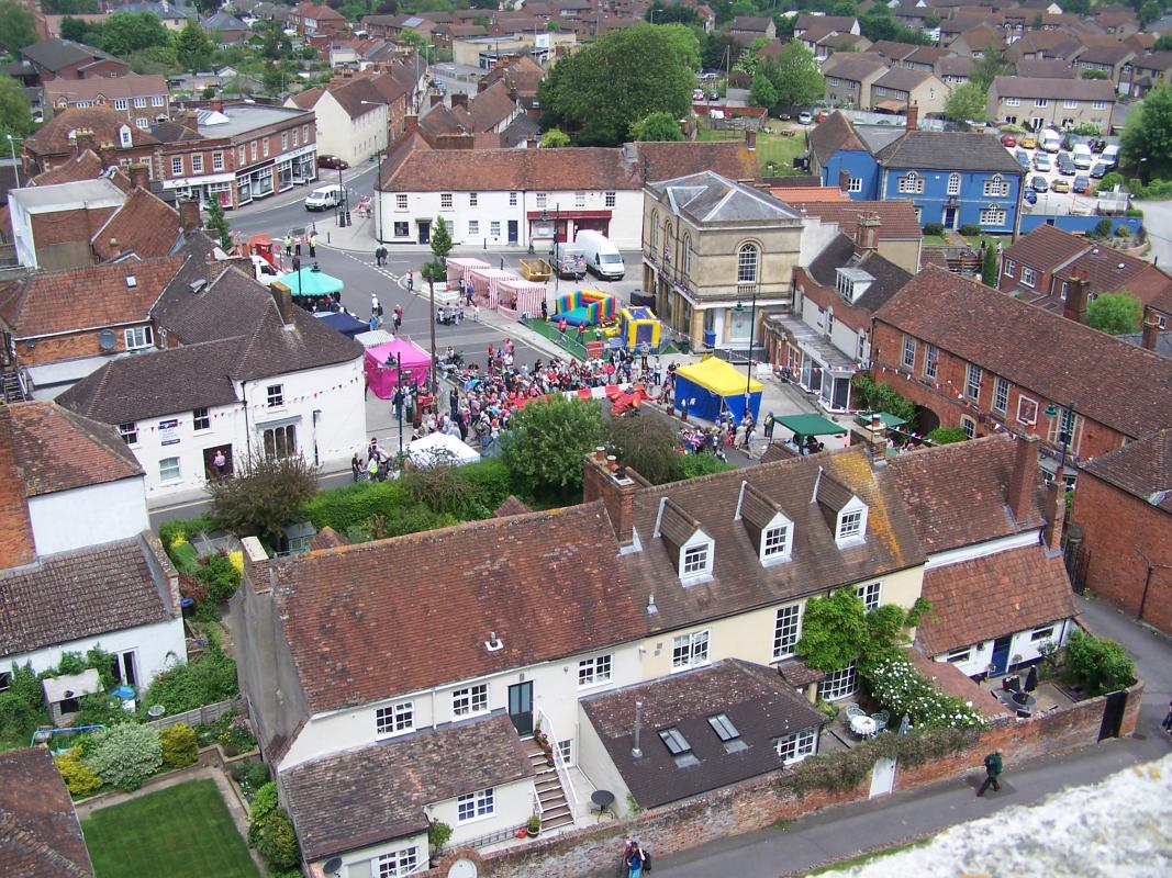 the view from the bell tower