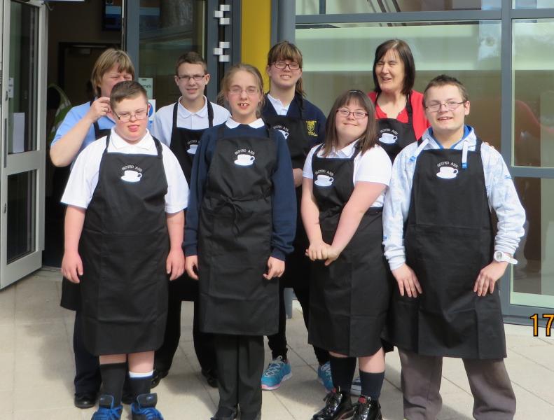 Student staff at Ann's Bistrot