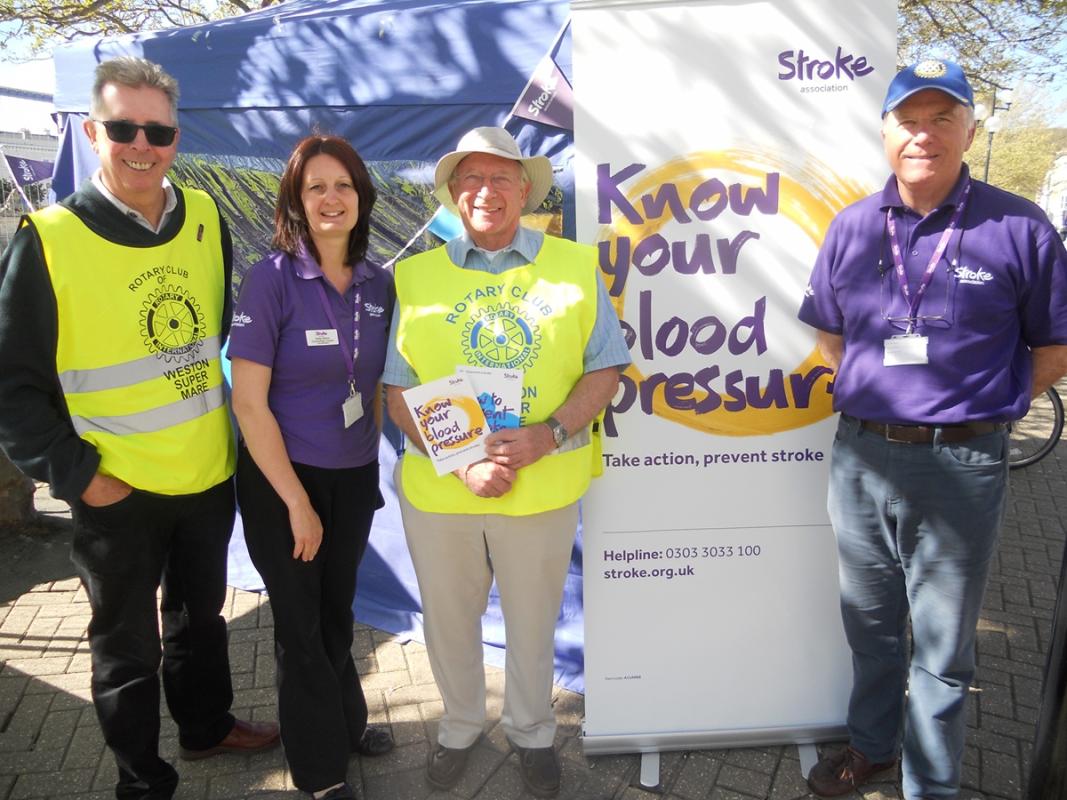 Weston Town Centre, Blood Pressure Day