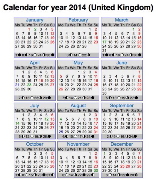 Calendar jpg from Computer screen