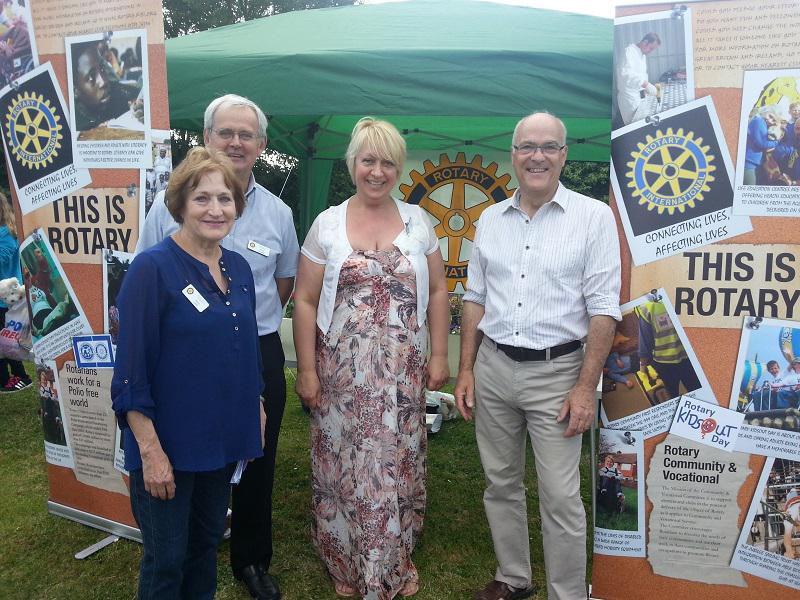 Raising awareness of Rotary in the community