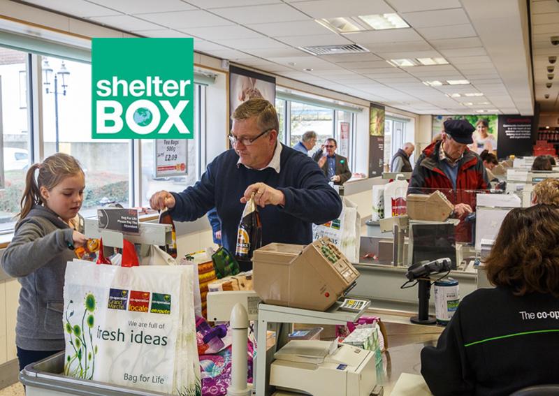 Bag Pack and Wrap for Shelterbox Rotary Club of Jersey