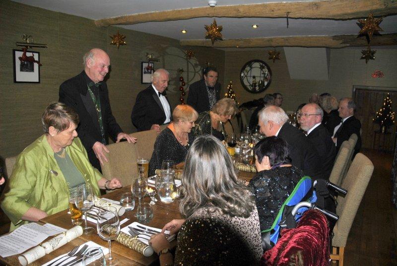 Evening Christmas Meal at the Stagg Inn, Titley - 