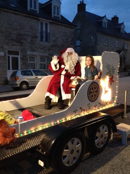 Santa comes to town - 
