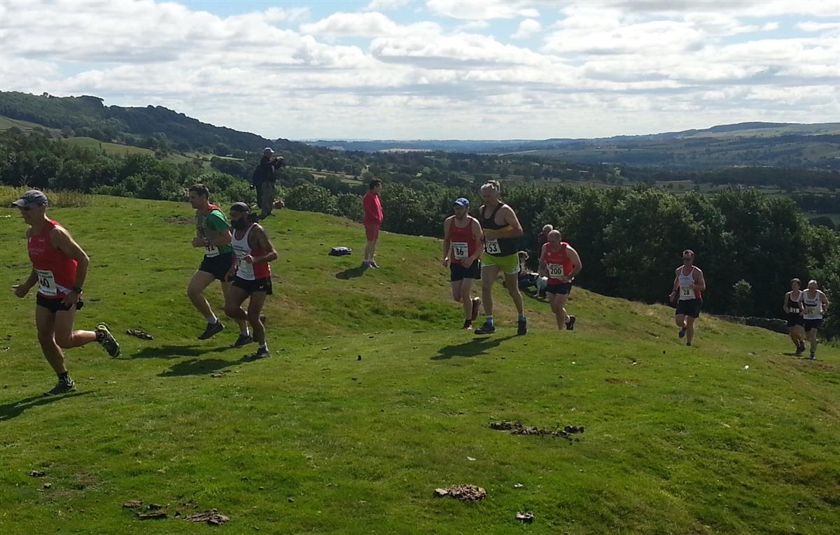 Runners on Black Hill