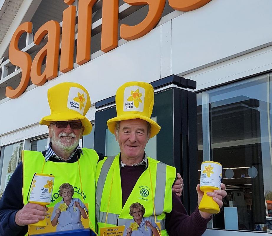 Rotary supports Marie Curie! - 