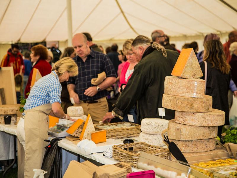 Annual  September Cheese Festival Traders