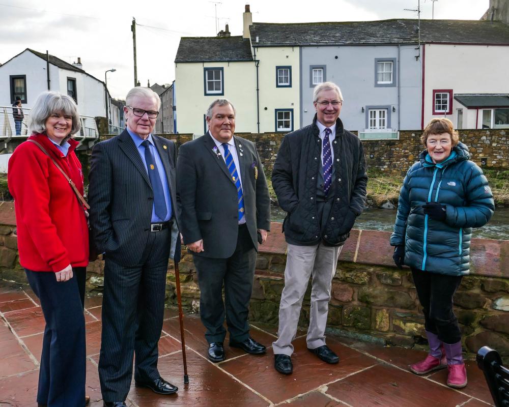 Welcome to Cockermouth for national President of Rotary GB and Ireland in 2018