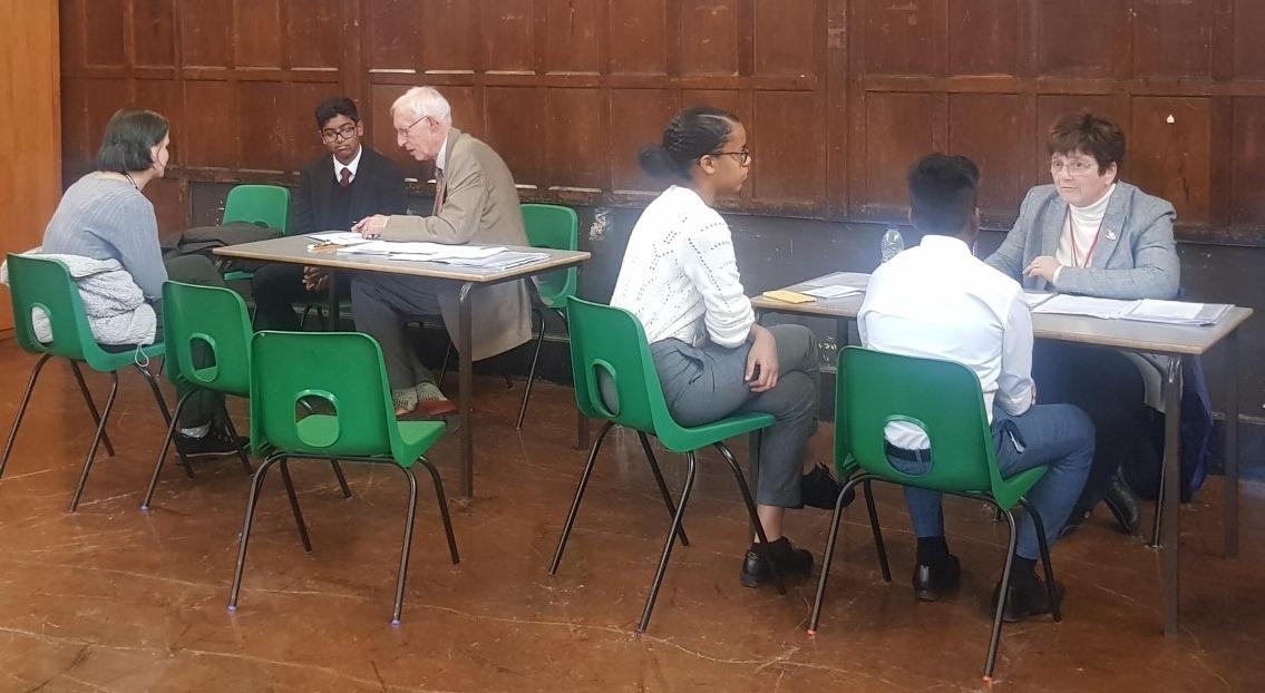 2019 Mock Interviews at Thomas More School