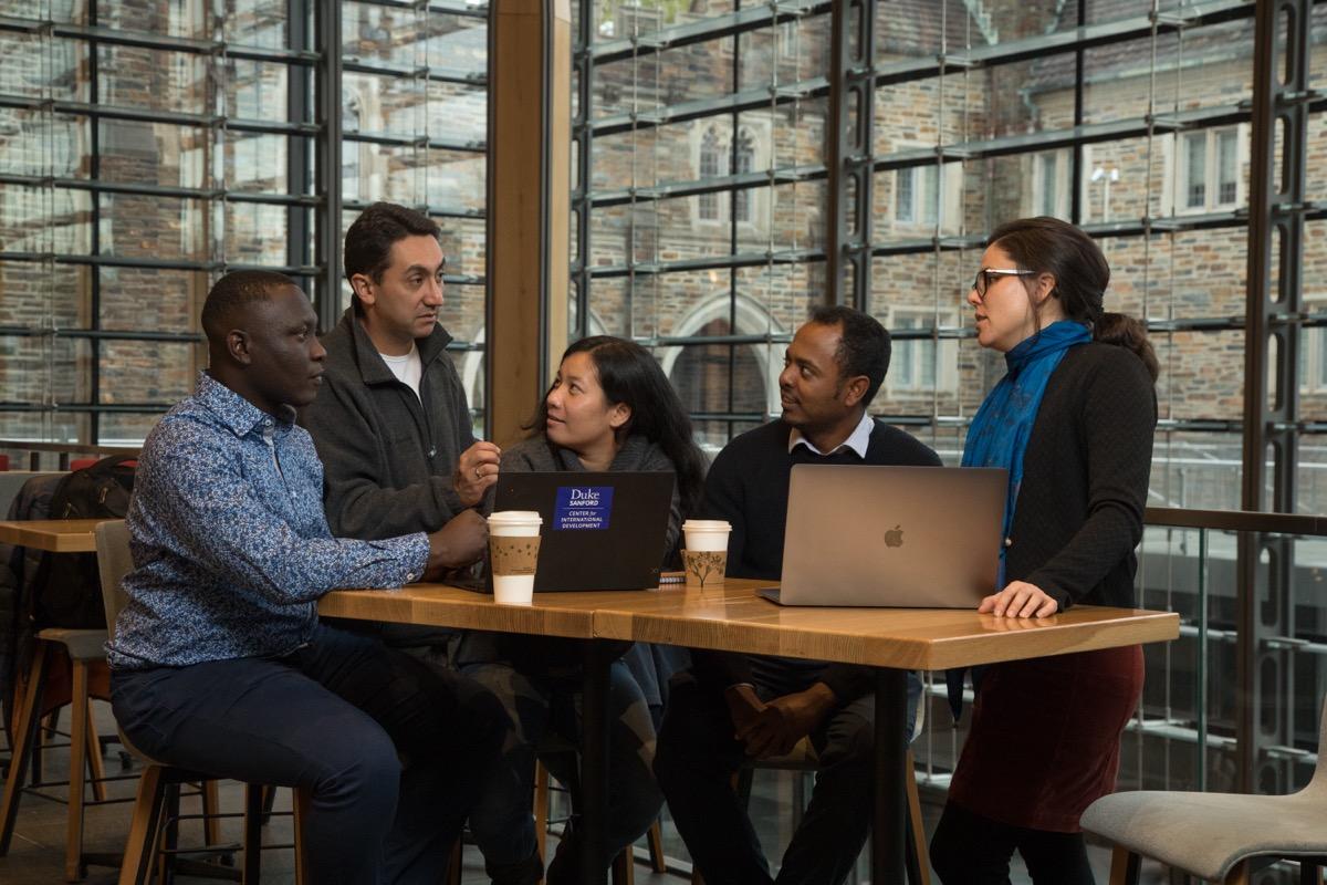 Peace Centre students in discussion