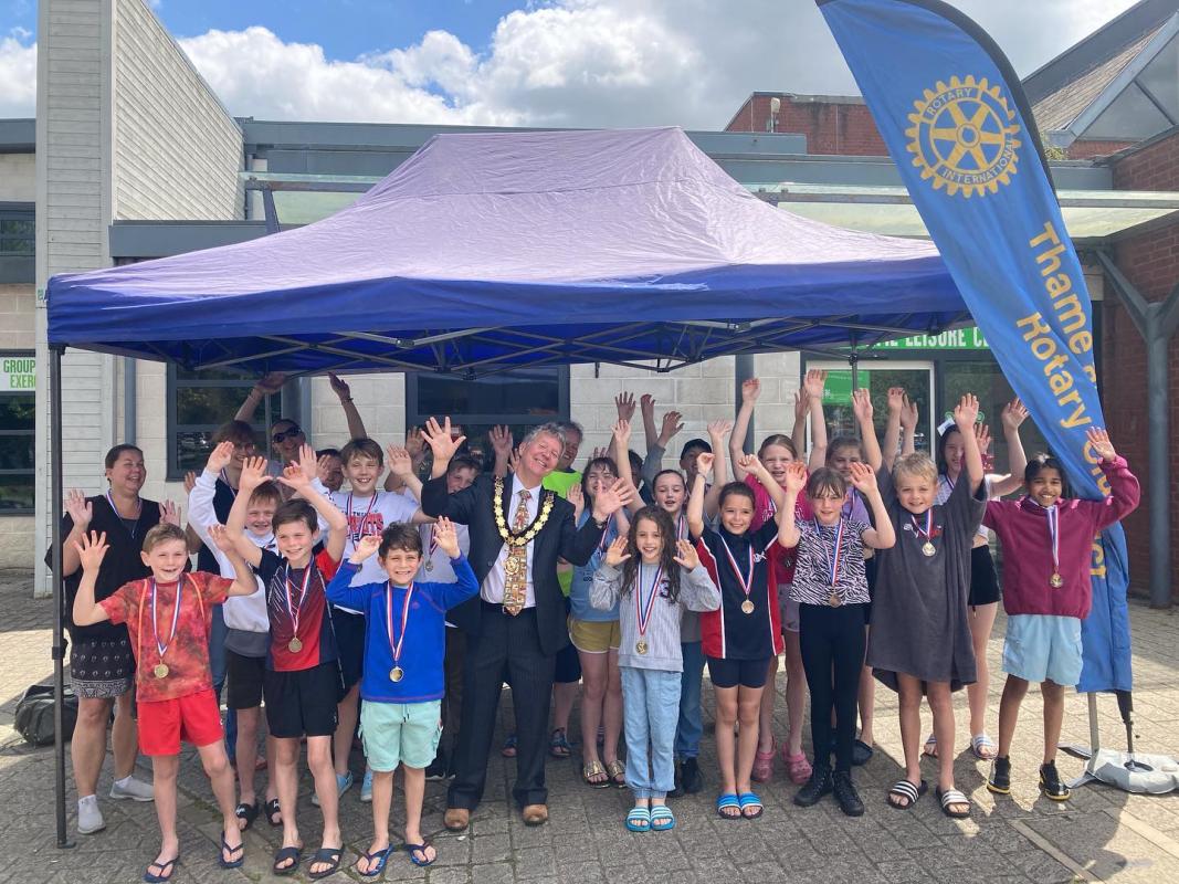 Thame Swimathon 2022 Barley Hill teams