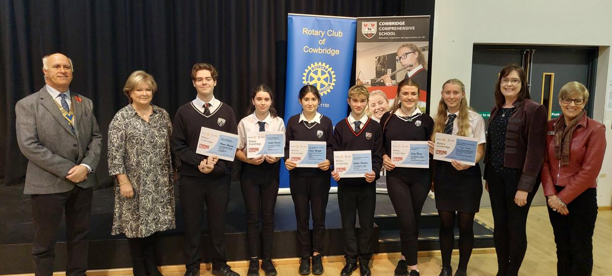 Entrants to the Rotary Young Musician Competition 2023.