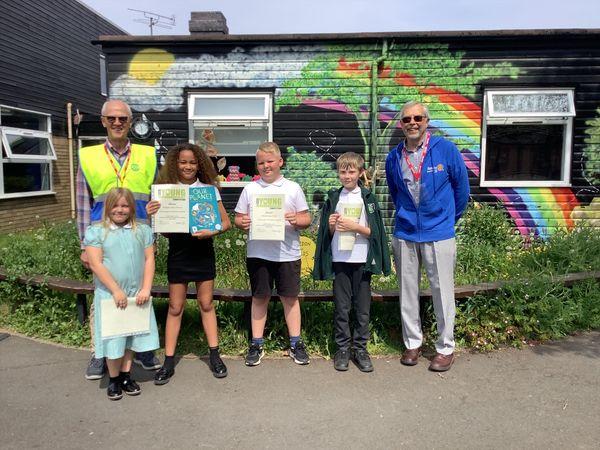 2024 National Young Environmentalist winners from our District.