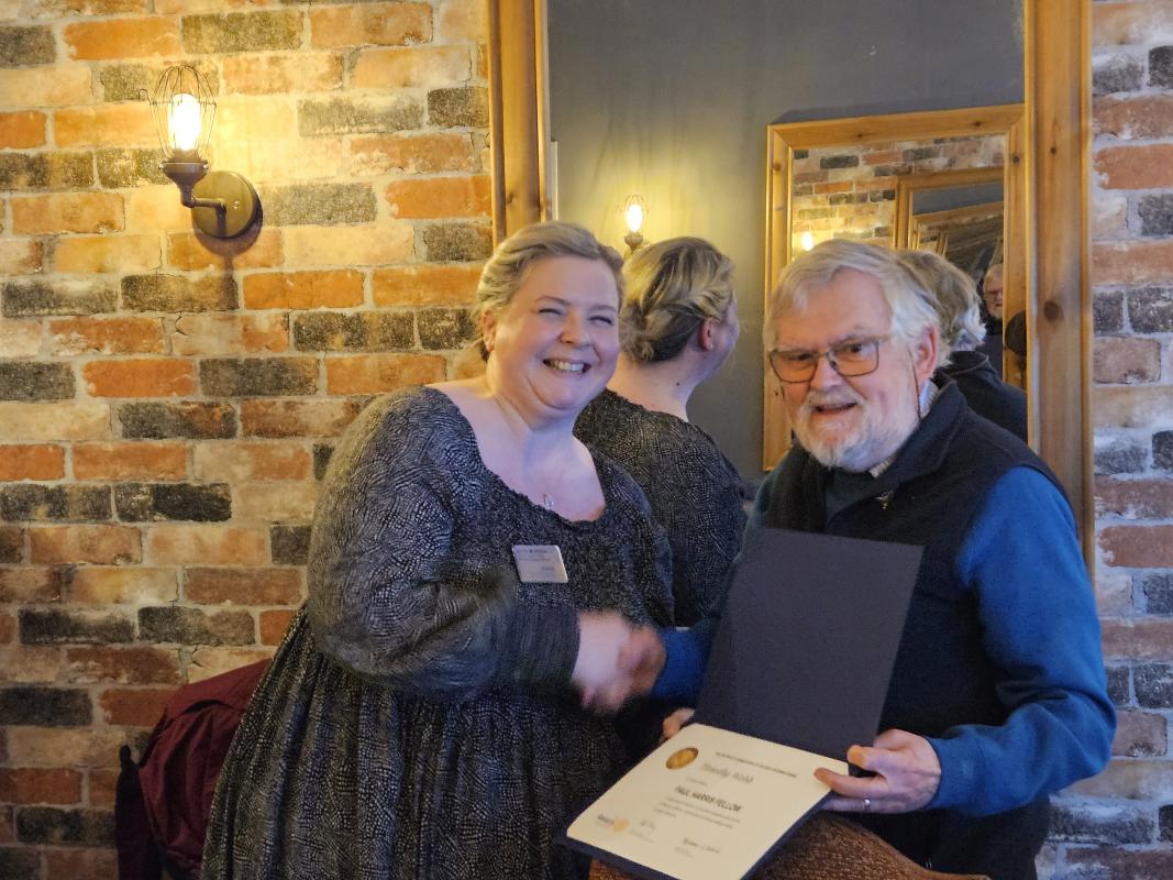 Tim Webb - Paul Harris Award