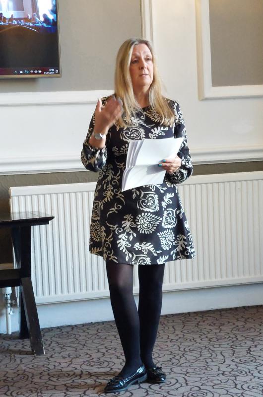 Liz talked about the many services the Chamber have on offer.  The Chamber is now a Corporate Member of the Rotary Club of Bradford Bronte