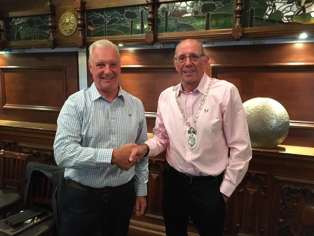 Past President Tom Shearer undertook two years as President, seeing the Club through the difficult years of the Covid pandemic. The Club is very grateful to Tom for all his work towards Rotary.