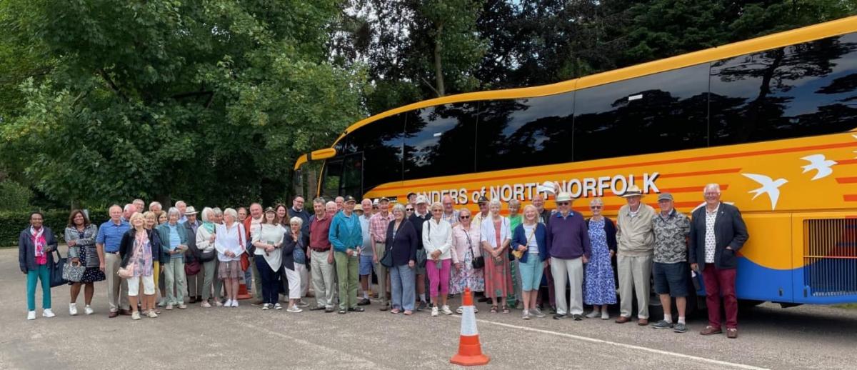 Coach trip to Sandringham from our hotel in Holt.