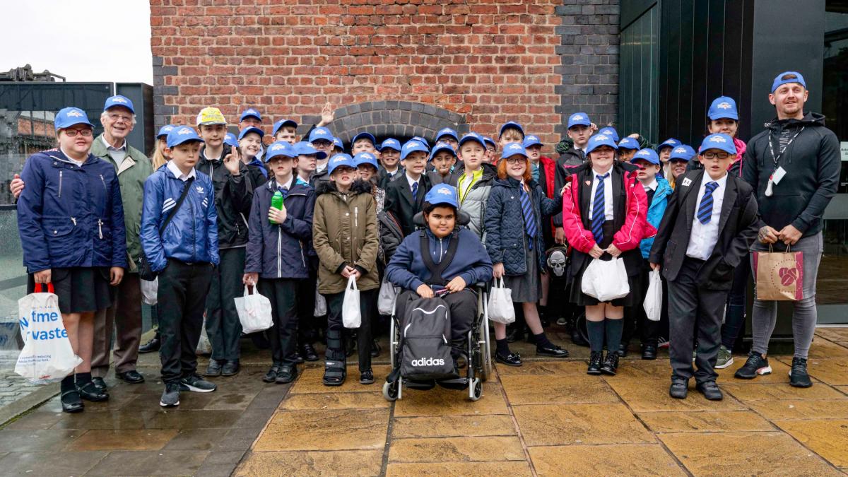 Children from Samuel Laycock School