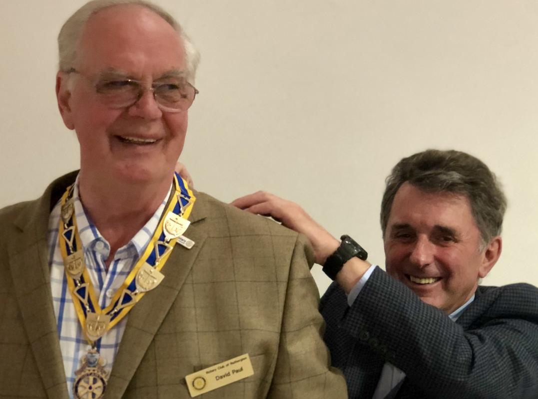David Paul & Barry Toshner in June 2019