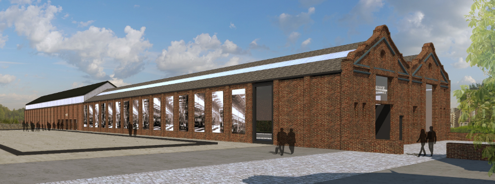 Architect impression of out new home at Maryfield Tram Depot
