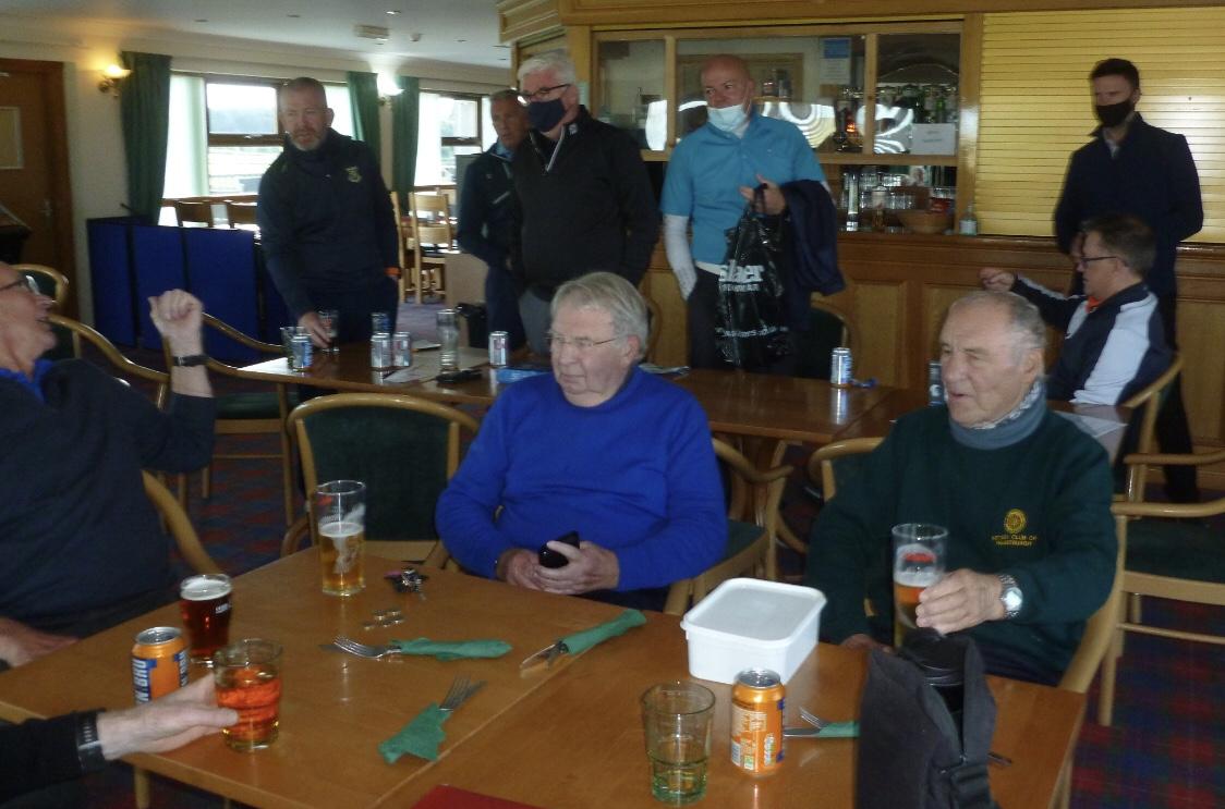 Some participants at annual golf challenge
