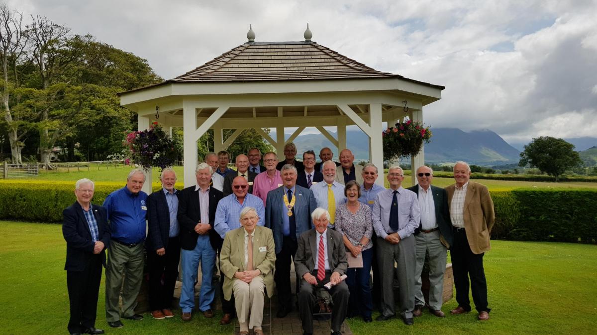 Sunny smiles from the gandstand for the 80th celebration in 2019