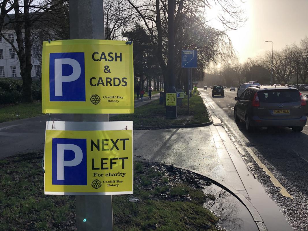 Charity Car Parks - Cardiff Bay Rotary