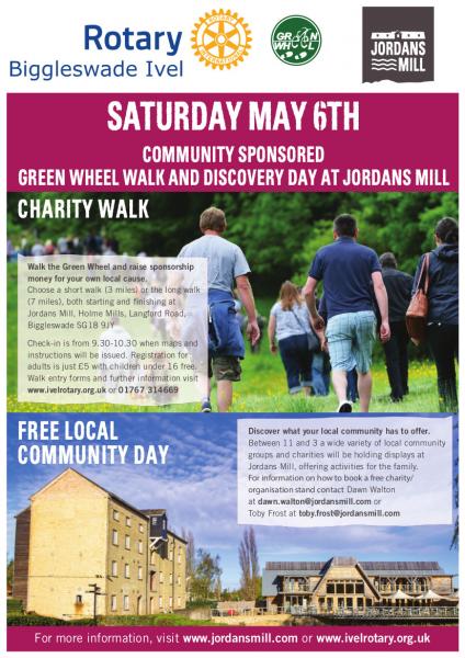 Walk for Charity at Jordans Mill