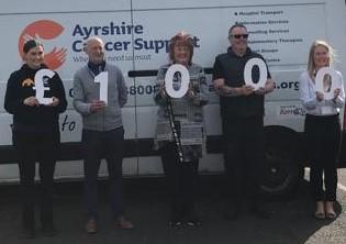 cheque for £1000