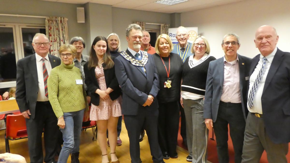 Some of the Sponsors, Helpers & Recipients of the monies raised.