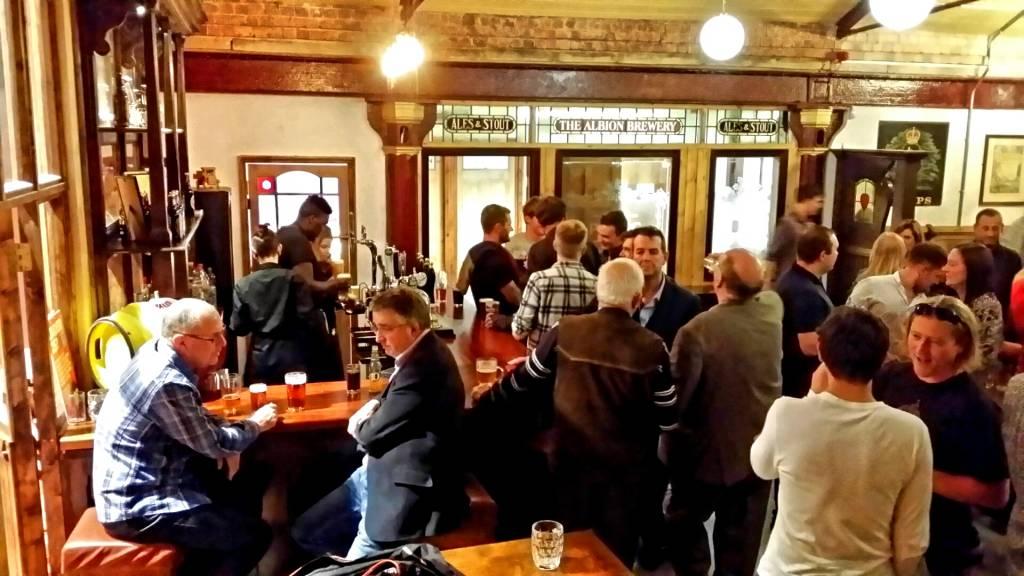 Albion Bar interior