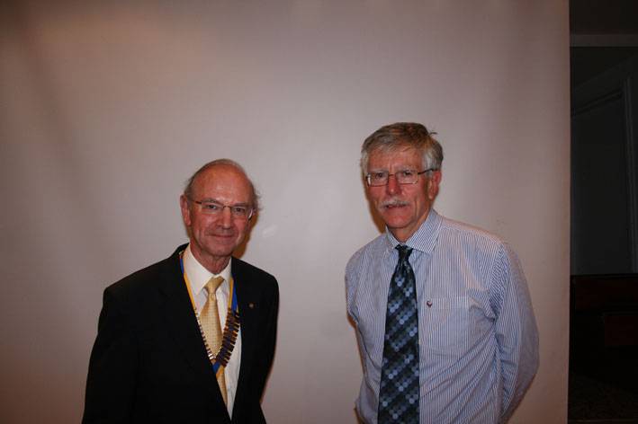 President Gordon and Gordon Bulter.