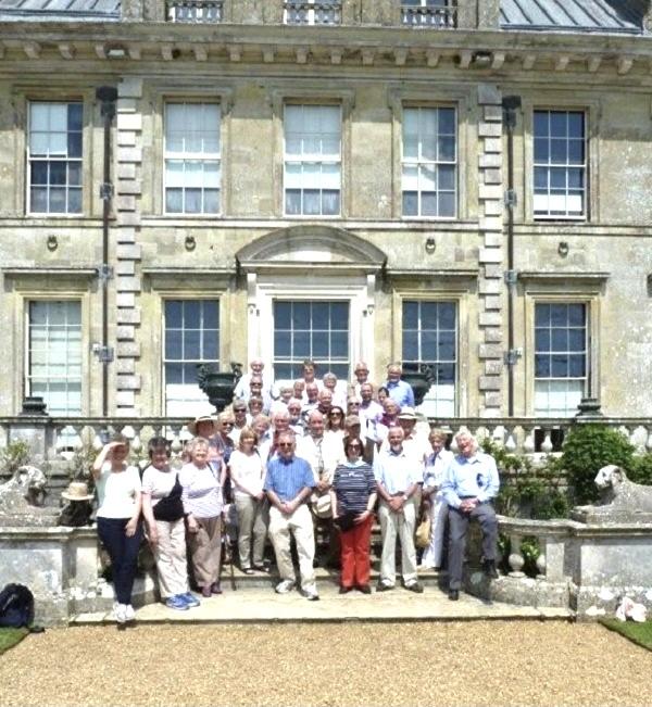 With our German friends at Kingston Lacey