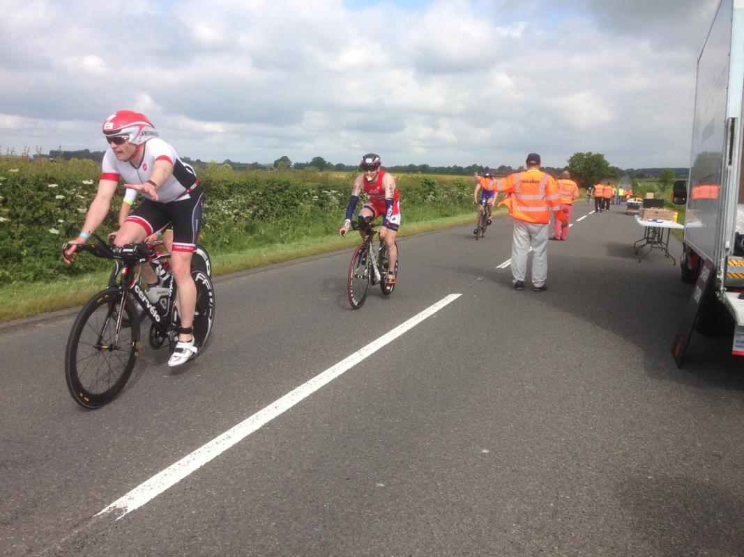 Rotary in action at Needwood Feed Station