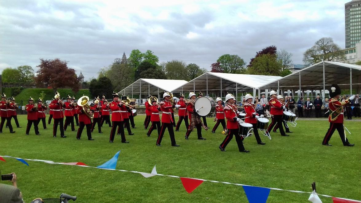 Beating the Retreat at Cardiff Castle