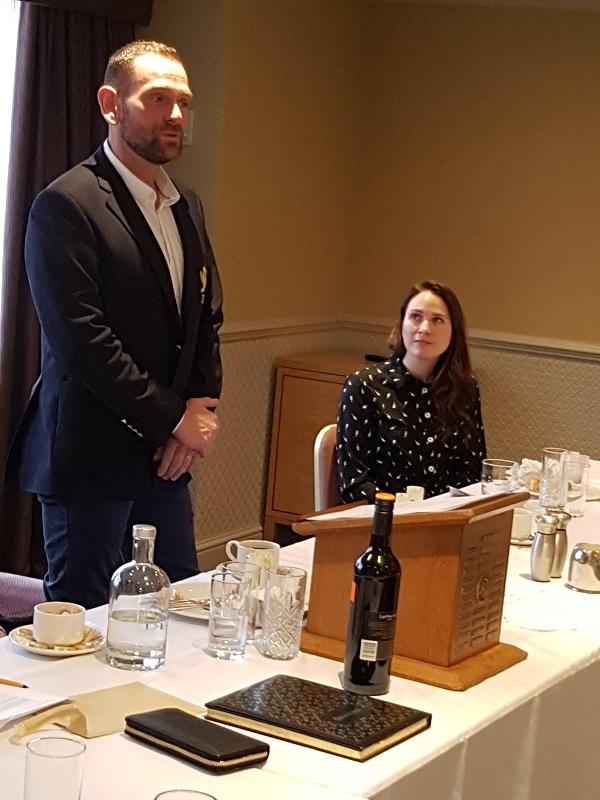 Ben with his wife Louise.