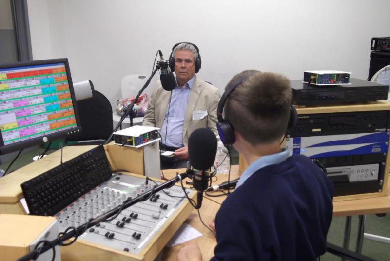 Visit to Bexhill FM - 12th July - 