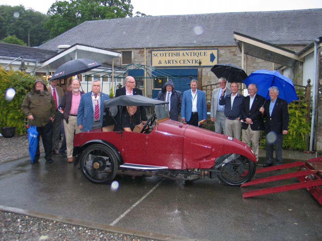 Peter Stanhope Classic Cars Rotary Club of Bridge of Allan & Dunblane