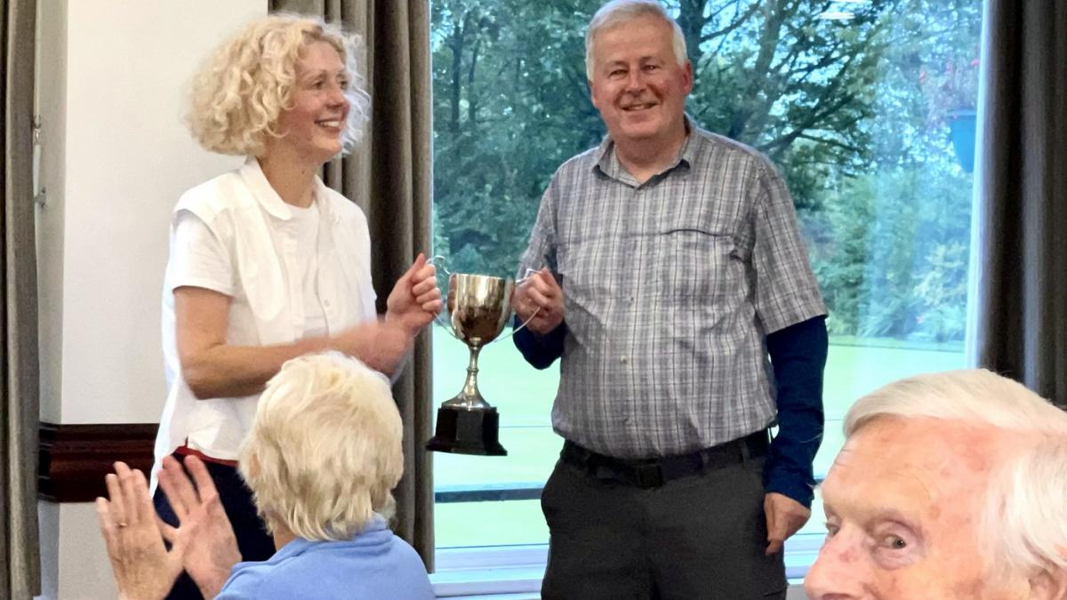 Rotary Bowls Challenge with Widnes 31st July 2023 - Presentation of Trophy